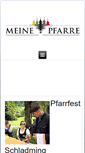 Mobile Screenshot of meinepfarre.org